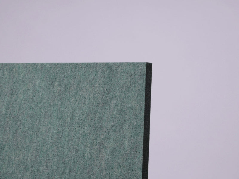 Plain PET-felt acoustic panel in Lovat — 1200 × 600mm