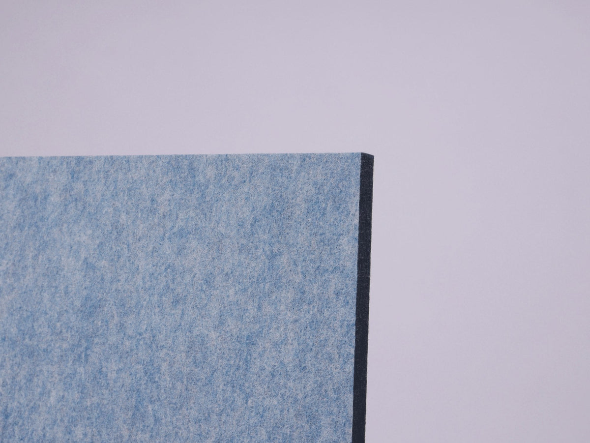Plain PET-felt acoustic panel in Skye — 600 × 600mm