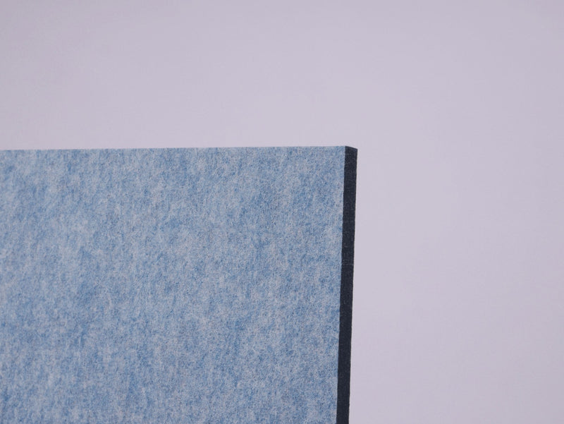Plain PET-felt acoustic panel in Skye — 600 × 600mm
